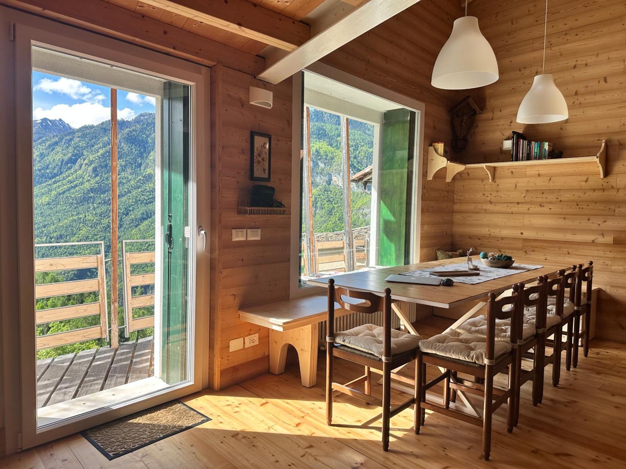 Cielo E Terra Chalet Zencheri Con Vista Panoramica Piazza  외부 사진