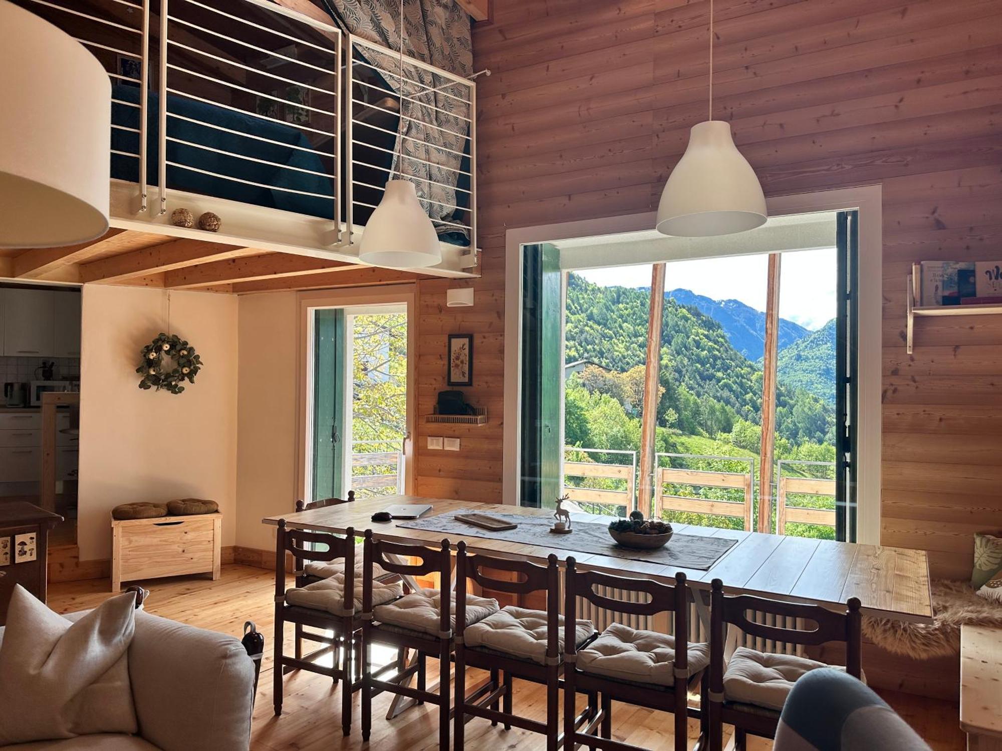 Cielo E Terra Chalet Zencheri Con Vista Panoramica Piazza  외부 사진